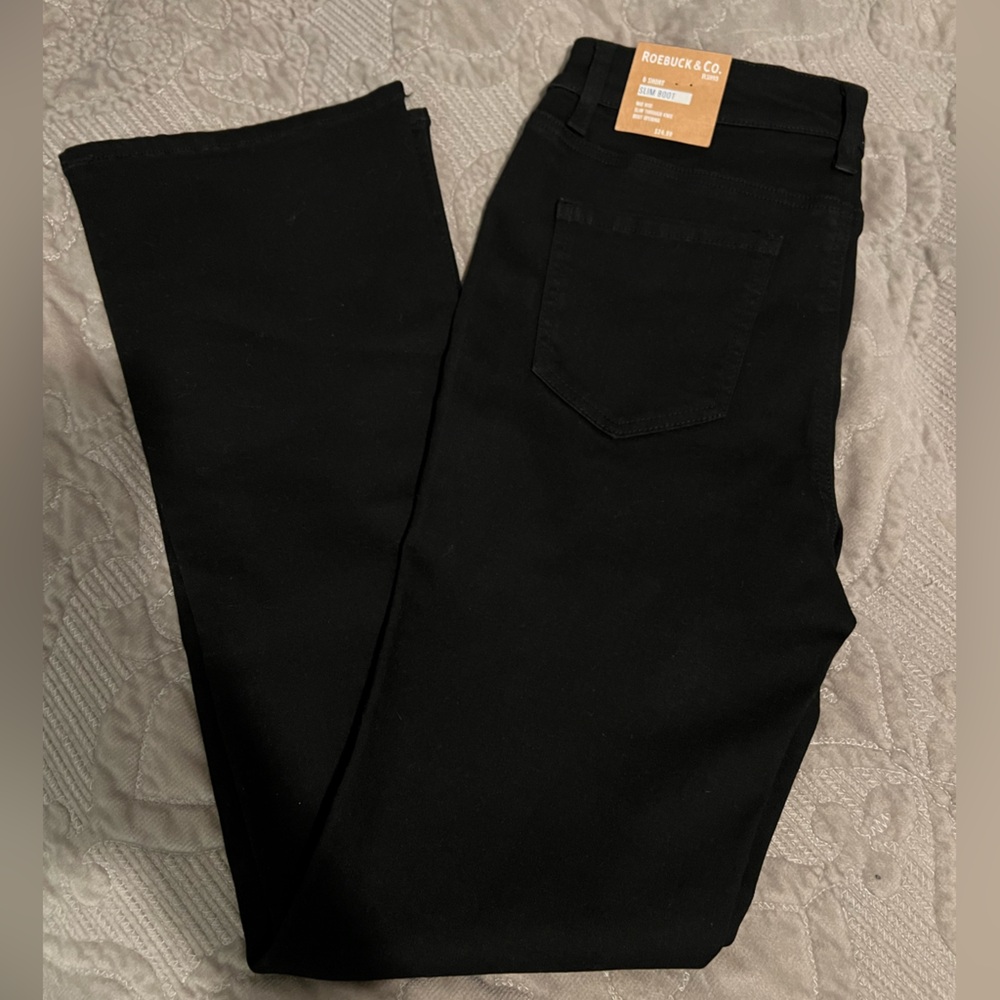 Slim boot cut jeans